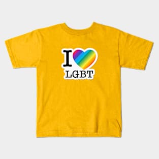 I Love LGBT Kids T-Shirt